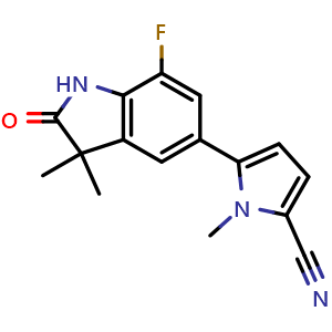 Chemical structure of WAY-255348 , CAS 872141-23-6, AChemBlock P50952