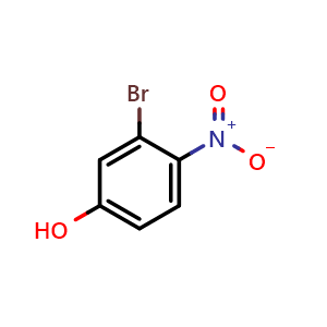 Chemical structure of 3-bromo-4-nitrophenol , CAS 5470-65-5, AChemBlock P50972