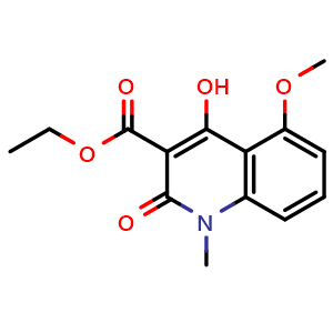 ethyl 4-hydroxy-5-methoxy-1-methyl-2-oxo-1,2-dihydroquinoline-3-carboxylate