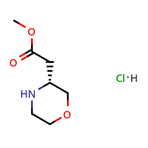 methyl 2-((r)-morpholin-3-yl)acetate hydrochloride