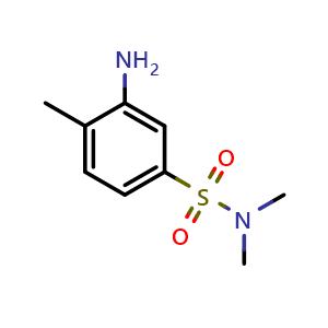 3-amino-n,n,4-trimethylbenzenesulfonamide