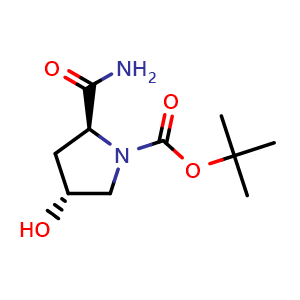 (2S,4R)-tert-butyl 2-carbamoyl-4-hydroxypyrrolidine-1-carboxylate