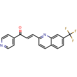 Chemical structure of PFK-158 , CAS 1462249-75-7, AChemBlock P51264