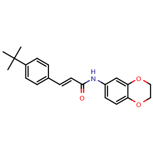Chemical structure of AMG 9810 , CAS 545395-94-6, AChemBlock P51284