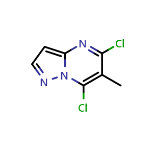 5,7-dichloro-6-methyl-pyrazolo[1,5-a]pyrimidine