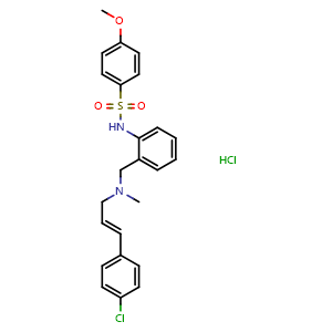 Chemical structure of KN-92 hydrochloride , CAS 1431698-47-3, AChemBlock P51296