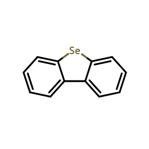 Chemical structure of dibenzoselenophene , CAS 244-95-1, AChemBlock P51301