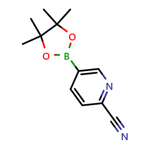 5-(4,4,5,5-tetramethyl-1,3,2-dioxaborolan-2-yl)picolinonitrile