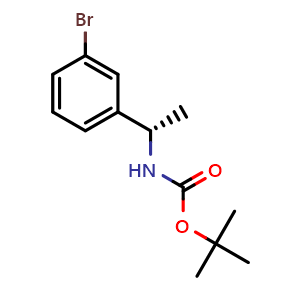 (S)-tert-butyl 1-(3-bromophenyl)ethylcarbamate