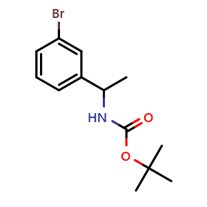 tert-butyl 1-(3-bromophenyl)ethylcarbamate