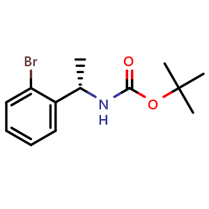 (S)-tert-butyl 1-(2-bromophenyl)ethylcarbamate
