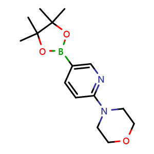 4-(5-(4,4,5,5-tetramethyl-1,3,2-dioxaborolan-2-yl)pyridin-2-yl)morpholine