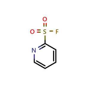 Chemical structure of 2-Pyridinesulfonyl fluoride , CAS 878376-35-3, AChemBlock P51550