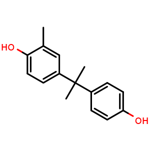2-(4-hydroxy-3-methylphenyl)-2-(4'-hydroxyphenyl)propane