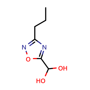 (3-propyl-1,2,4-oxadiazol-5-yl)methanediol
