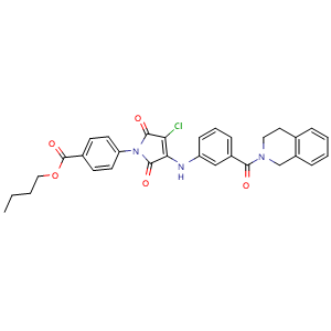 Chemical structure of GSK8573 , CAS 1693766-04-9, AChemBlock P51719