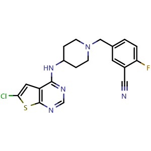 Chemical structure of PRX-08066 , CAS 866206-54-4, AChemBlock P51743