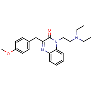 Chemical structure of Caroverine , CAS 23465-76-1, AChemBlock P51754