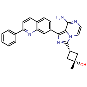 Chemical structure of OSI-906 , CAS 867160-71-2, AChemBlock P51755