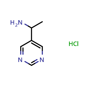 1-(pyrimidin-5-yl)ethan-1-amine hydrochloride