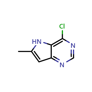 4-chloro-6-methyl-5H-pyrrolo[3,2-d]pyrimidine