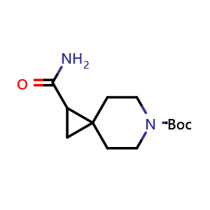 tert-butyl 1-carbamoyl-6-azaspiro[2.5]octane-6-carboxylate