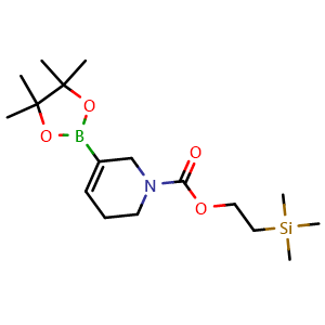 2-(trimethylsilyl)ethyl 5-(4,4,5,5-tetramethyl-1,3,2-dioxaborolan-2-yl)-3,6-dihydropyridine-1(2H)-carboxylate