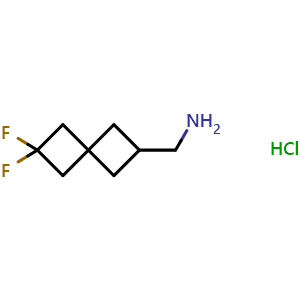 (6,6-difluorospiro[3.3]heptan-2-yl)methanamine hydrochloride