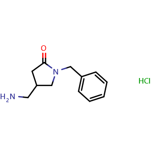 4-(aminomethyl)-1-benzylpyrrolidin-2-one hydrochloride