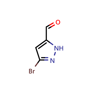 3-bromo-1H-pyrazole-5-carbaldehyde