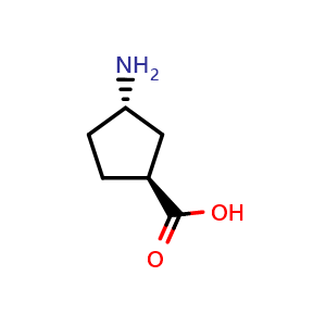 (1S,3S)-3-aminocyclopentane-1-carboxylic acid