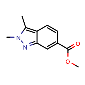 methyl 2,3-dimethyl-2H-indazole-6-carboxylate