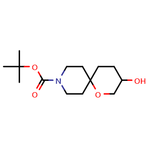 tert-butyl 3-hydroxy-1-oxa-9-azaspiro[5.5]undecane-9-carboxylate