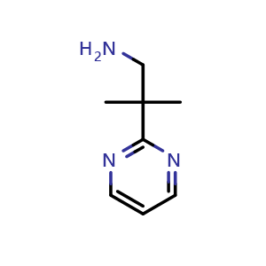 2-methyl-2-(pyrimidin-2-yl)propan-1-amine