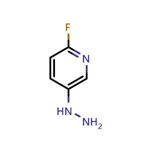 2-fluoro-5-hydrazineylpyridine