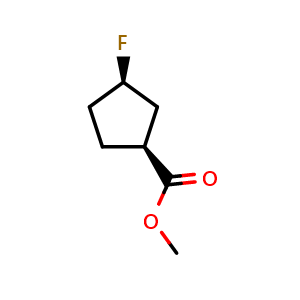 methyl (1S,3R)-3-fluorocyclopentane-1-carboxylate