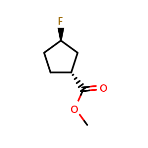 methyl (1R,3R)-3-fluorocyclopentane-1-carboxylate