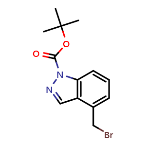 tert-butyl 4-(bromomethyl)-1H-indazole-1-carboxylate