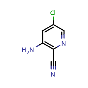 3-amino-5-chloropicolinonitrile