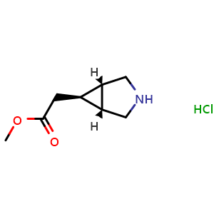 methyl 2-((1R,5S,6s)-3-azabicyclo[3.1.0]hexan-6-yl)acetate hydrochloride