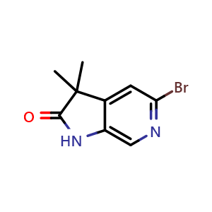 5-bromo-3,3-dimethyl-1,3-dihydro-2H-pyrrolo[2,3-c]pyridin-2-one