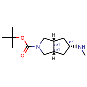 tert-butyl endo-5-(methylamino)-octahydrocyclopenta[c]pyrrole-2-carboxylate