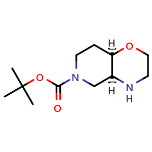 tert-butyl (4aS,8aR)-hexahydro-2H-pyrido[4,3-b][1,4]oxazine-6(5H)-carboxylate