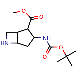 methyl 3-((tert-butoxycarbonyl)amino)-6-azabicyclo[3.2.0]heptane-2-carboxylate