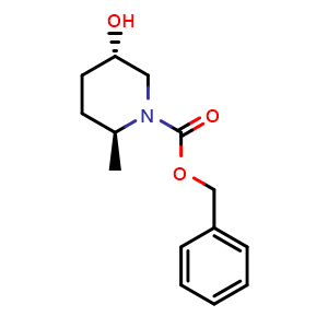 benzyl (2S,5S)-5-hydroxy-2-methylpiperidine-1-carboxylate