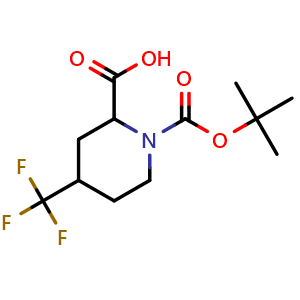 1-(tert-butoxycarbonyl)-4-(trifluoromethyl)piperidine-2-carboxylic acid