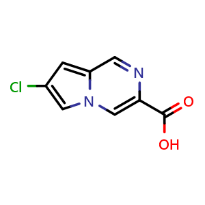 7-chloropyrrolo[1,2-a]pyrazine-3-carboxylic acid