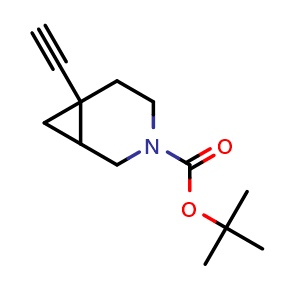 tert-butyl 6-ethynyl-3-azabicyclo[4.1.0]heptane-3-carboxylate