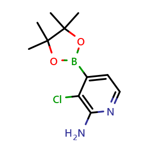 3-chloro-4-(4,4,5,5-tetramethyl-1,3,2-dioxaborolan-2-yl)pyridin-2-amine