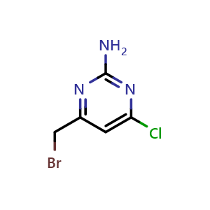 4-(bromomethyl)-6-chloropyrimidin-2-amine